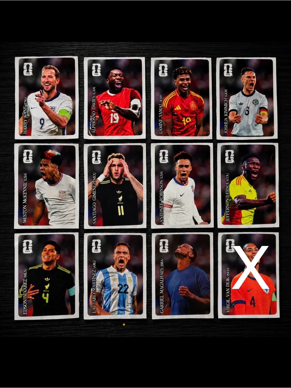 Coca-Cola FIFA World Cup 2026
Stickers ( 11 ) Football Soccer
Sticker Panini